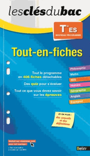 Tout en Fiches Tle Es