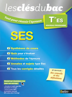 SES Tle ES: Tout pour réussir l'épreuve