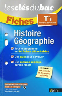 Fiches histoire géographie - Terminale S