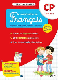 Je m'entraîne en français CP - Cahier