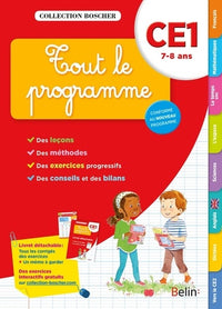 Boscher, tout le programme CE1 2016