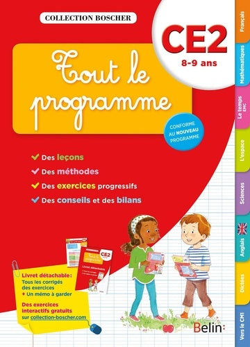 Boscher, tout le programme CE2 2016