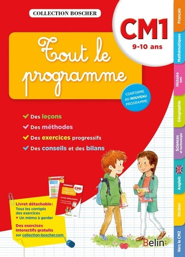 Boscher, tout le programme CM1 2016