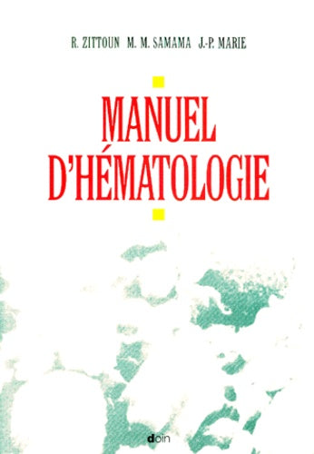 Manuel d'hématologie