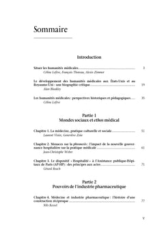 Les humanités médicales