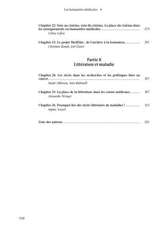 Les humanités médicales