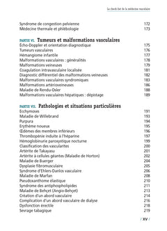 La check-list de la médecine vasculaire
