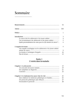 Le cancer chez les adolescents et les jeunes adultes