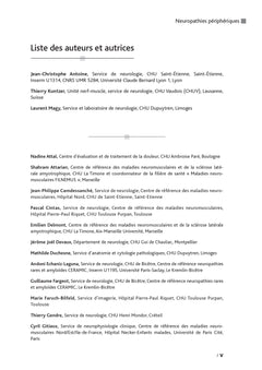 Neuropathies périphériques