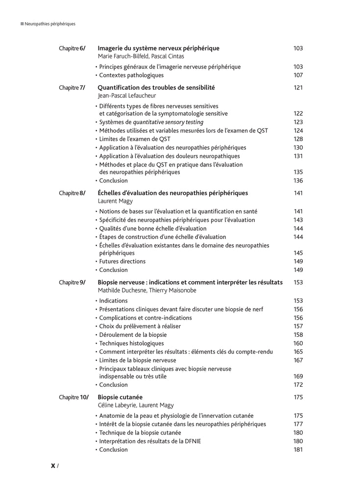 Neuropathies périphériques