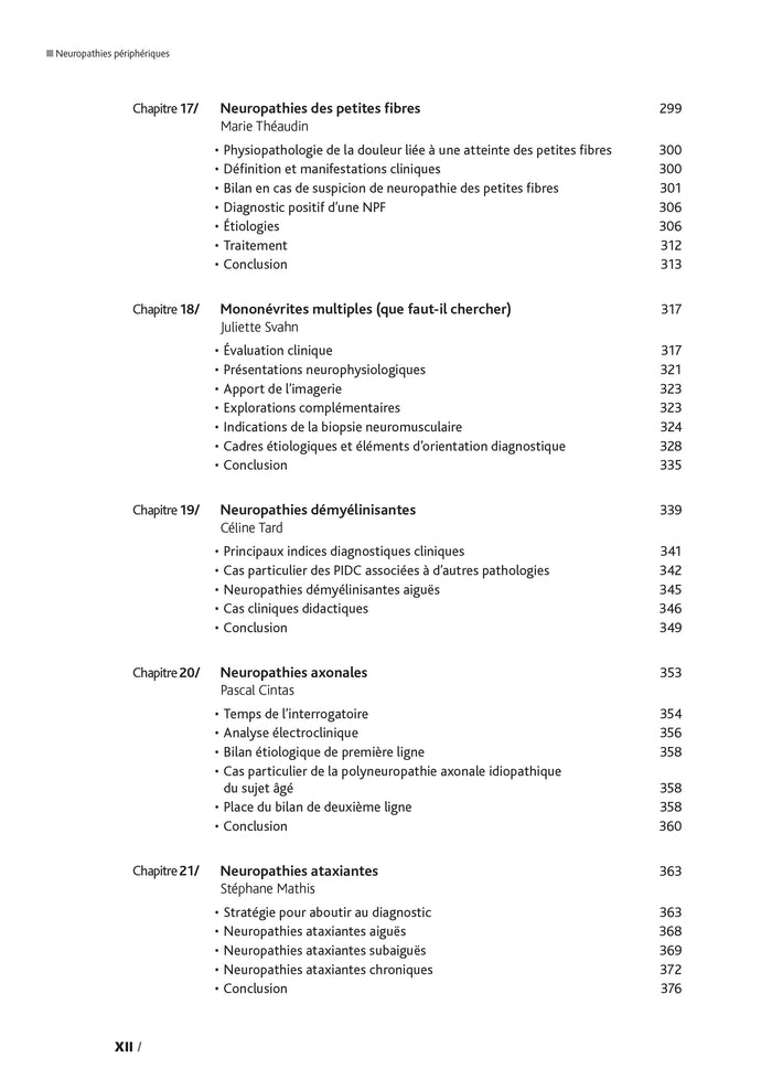 Neuropathies périphériques