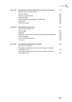 Neuropathies périphériques