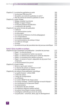 La rédaction pour la recherche en santé