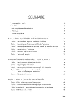 Vers une modélisation de l'autonomie