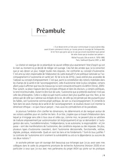Vers une modélisation de l'autonomie