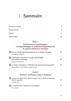Psychothérapies des patients douloureux chroniques