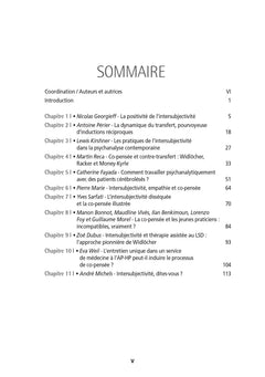 Intersubjectivité et co-pensée
