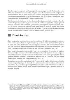 Décision médicale et travail du soin