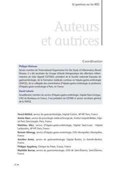 50 questions sur les MICI - maladies inflammatoires chroniques de l'intestin (2e édition)