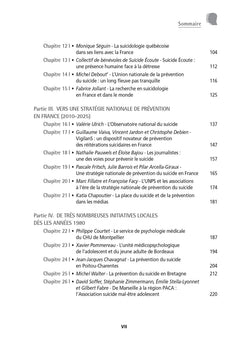 Prévenir le suicide en France