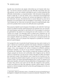 Maternité et cancer