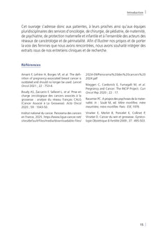 Maternité et cancer