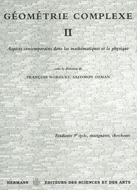 Géométrie complexe II