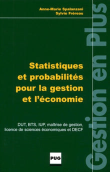 Statistiques et probabilités pour la gestion et l'économie