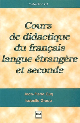 Cours de didactique du français langue étrangère et seconde