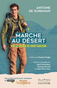 marche au désert sur le chemin de saint Guilhem