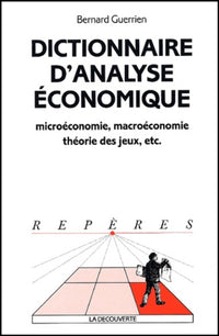 Dictionnaire d'analyse économique