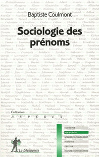 SOCIOLOGIE DES PRENOMS