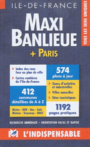Plan de ville : Maxi banlieue de Paris