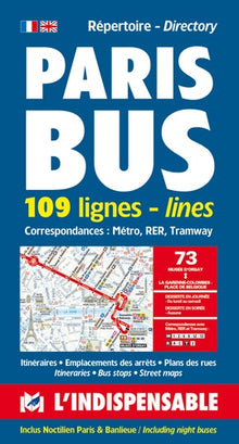 Le bus parisien : Répertoire des 80 lignes