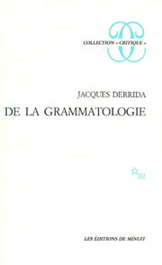 De la grammatologie