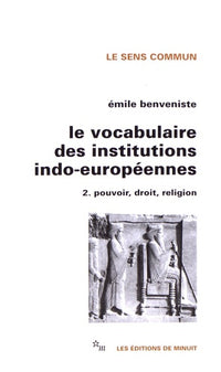 Le vocabulaire des institutions indo-européennes T2