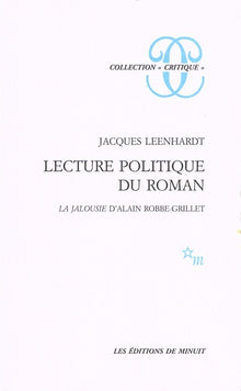 Lecture politique du roman La jalousie