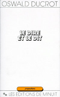 Dire et le dit