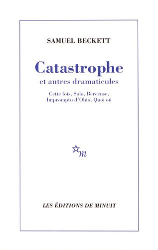 Catastrophe et autres dramaticules