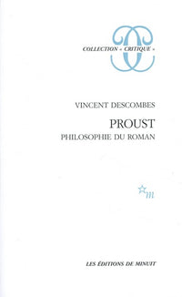 proust. philosophie du roman