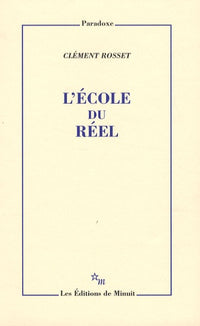 L'école du réel
