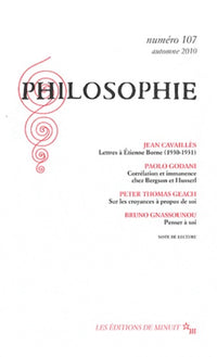 Philosophie 107