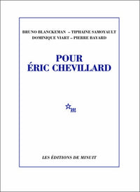 Pour Éric Chevillard