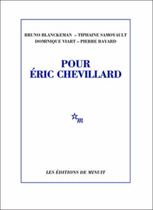 Pour Éric Chevillard