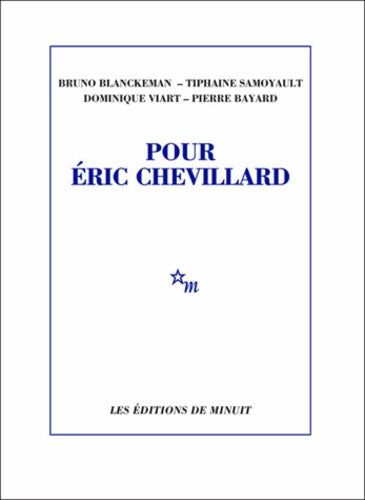 Pour Éric Chevillard