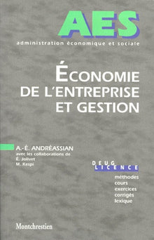 Gestion et économie d'entreprise