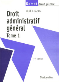 Droit administratif, volume 1