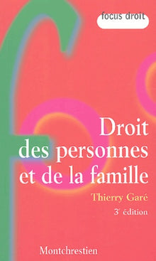 Droit des personnes et de la famille