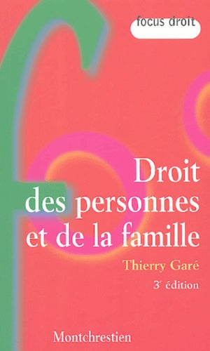 Droit des personnes et de la famille