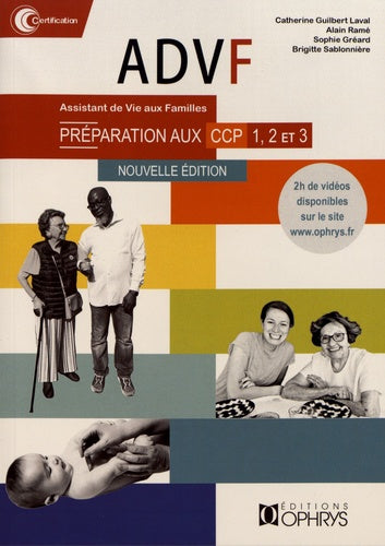 ADVF, assistant de vie aux familles - Préparation aux CCP 1, 2 et 3
